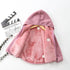 Flannel Hooded Cardigan Coat